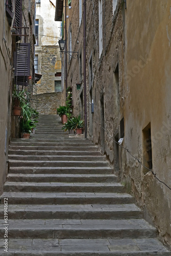 Cortona, i vicoli della città vecchia - Arezzo © lamio