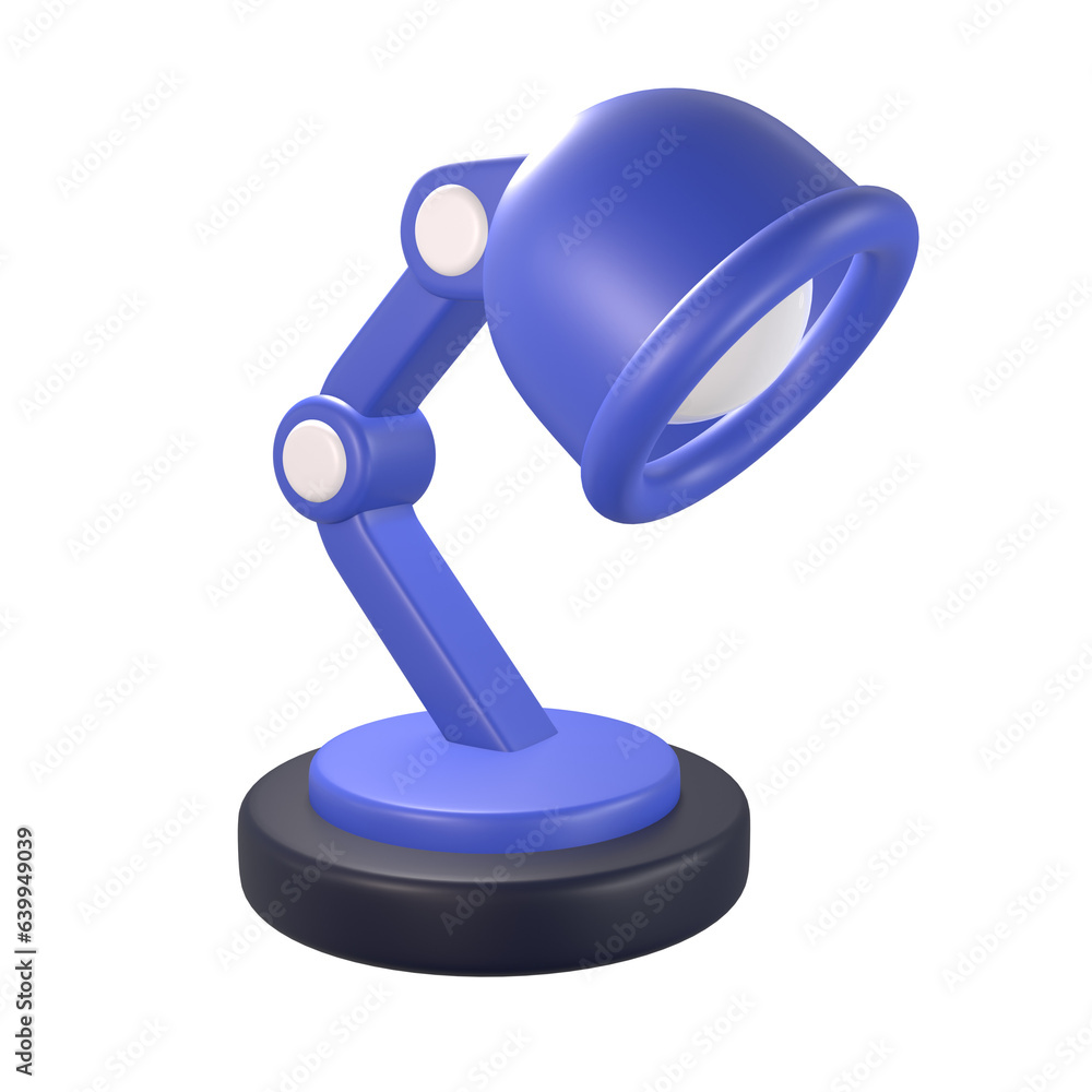 Desk lamp Education Icons Set UX UI Web Design Elements 3d rendering Desk lamp Education Icons Set UX UI Web Design Elements 3d rendering