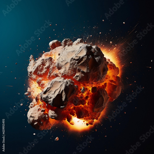 explosion in space © Andrej