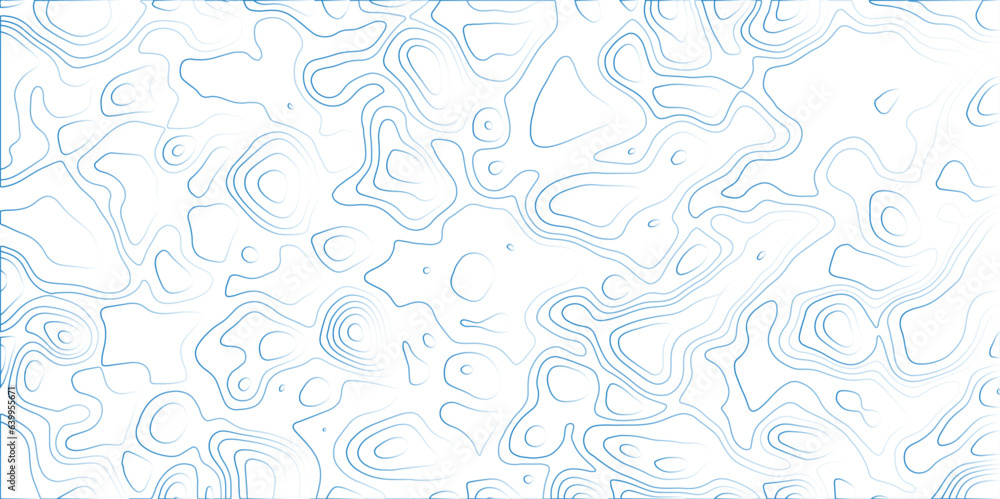 Topographic map background concept. Vector abstract illustration. The stylized height of the topographic map contour in colorful lines .abstract vector illustration with geographic grid.