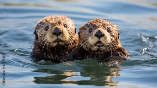 otters © Nica