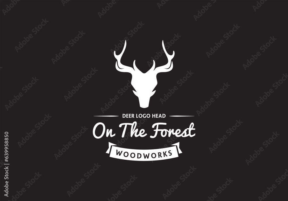 this is a a unique deer logo design for your business this is a a unique deer logo design for your business
