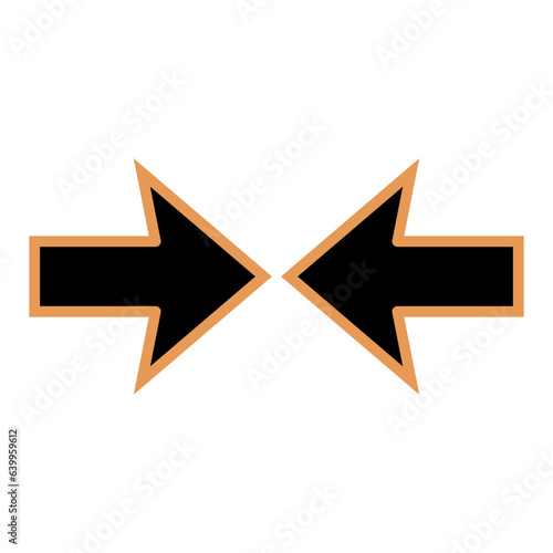 Opposite Arrows Icon