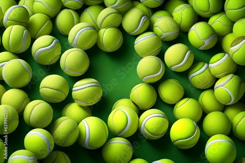 green tennis ball © Ahmad