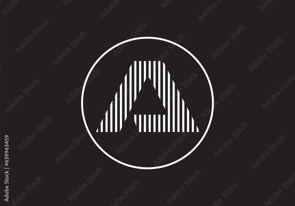this is creative letter A text design for your business this is creative letter A text design for your business