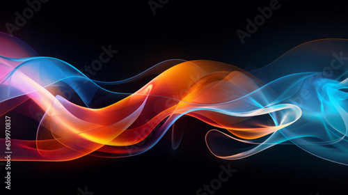 Dynamic Abstract Lines and Curves in Motion