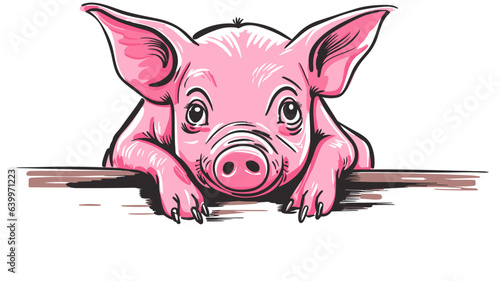Adorable Pig Image Discover the Charm of a Playful and Cute Farm Animal
