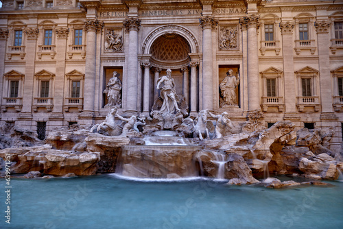 Trevi Fountain, Rome, at dawn