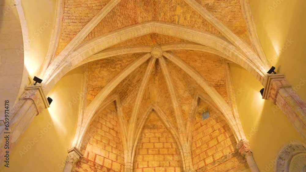Interior of the Church of the Nativity of Our Lady in the town of Añua. Álava Plain. alava. Basque Country. Spain. Europe Interior of the Church of the Nativity of Our Lady in the town of Añua. Álava Plain. alava. Basque Country. Spain. Europe