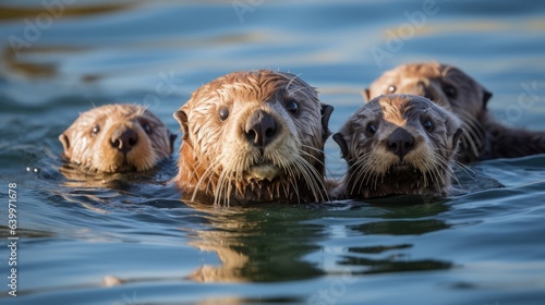 otters © Nica