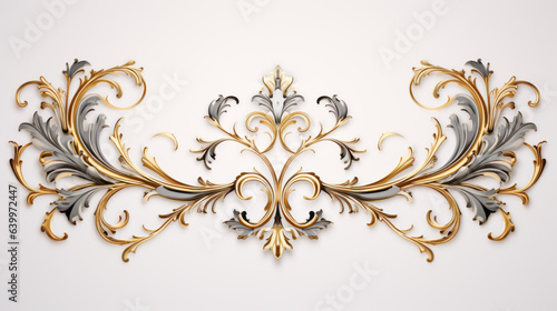 Elegant ornamental frame