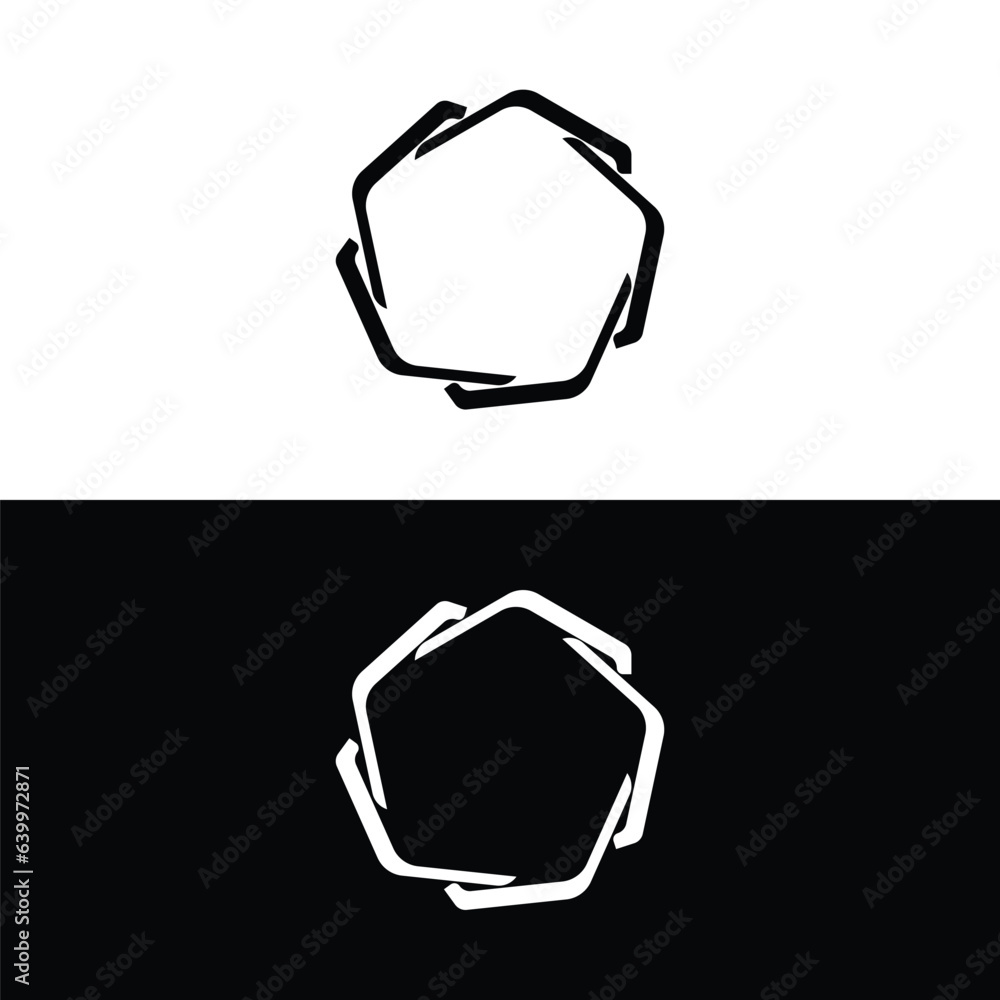 Circle vector logo template design . Circle icon . Circle silhouette Circle vector logo template design . Circle icon . Circle silhouette