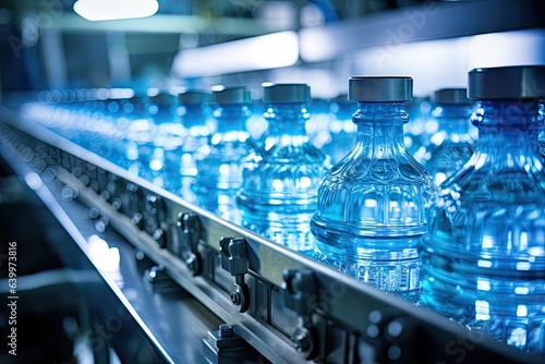 sanitary bottle production process for water bottles Generative AI