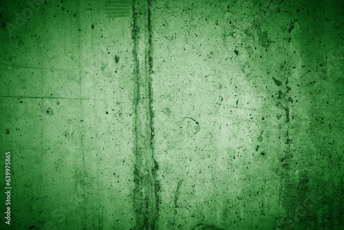 green concrete texture or background wall.