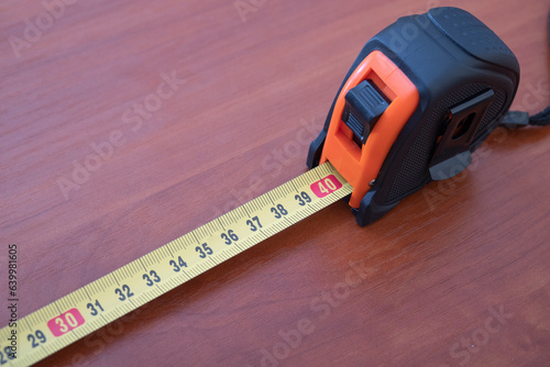 tape measure 3 m. measuring tool.