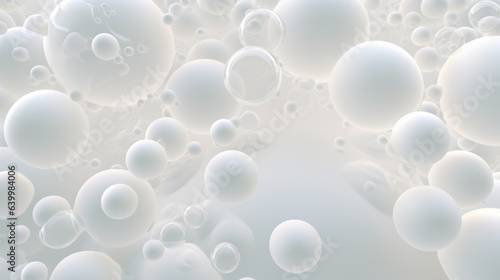 Foam Bubbles flat texture