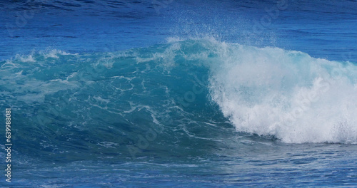 Waves in Atlantic Ocean, Porto Moniz, Madeira Island Portugal © slowmotiongli