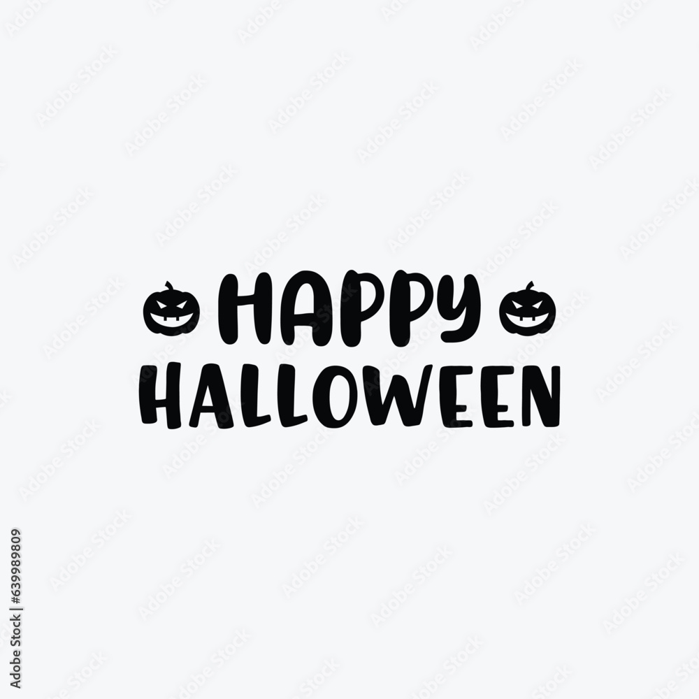 Happy Halloween. Typography Halloween t-shirt design. Halloween t-shirt design template easy to print for man, women, and children Happy Halloween. Typography Halloween t-shirt design. Halloween t-shirt design template easy to print for man, women, and children