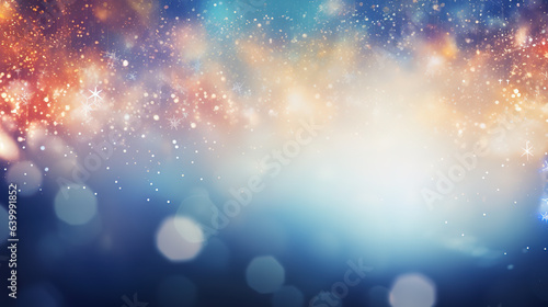 Bright christmas background © oldesign