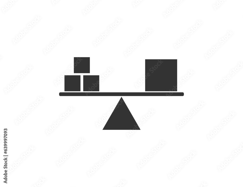 Stability, balance, harmony icon. Vector illustration. Stability, balance, harmony icon. Vector illustration.