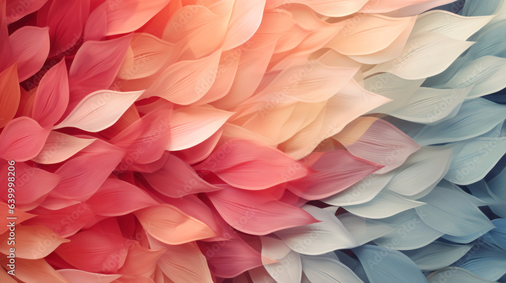 Layered Petals flat texture Layered Petals flat texture