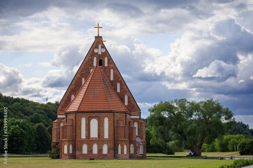 Old Church of St. John the Baptist in Zapyskis, Lithuania Old Church of St. John the Baptist in Zapyskis, Lithuania