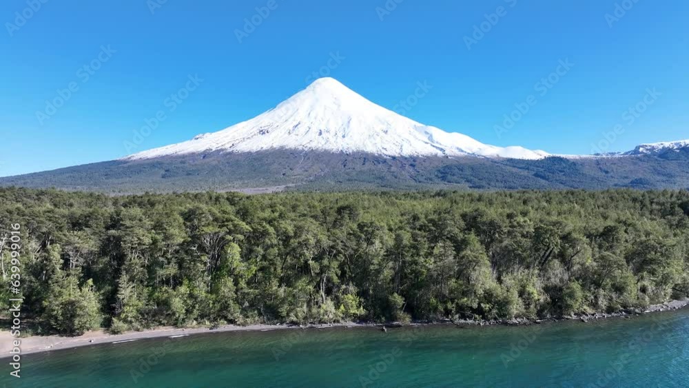 Volcan Osorno At Puerto Varas In Los Lagos Chile. Volcano Landscape. Sky Clouds Background. Los Lagos Chile. Snowcapped Mountain. Volcan Osorno At Puerto Varas In Los Lagos Chile. Volcan Osorno At Puerto Varas In Los Lagos Chile. Volcano Landscape. Sky Clouds Background. Los Lagos Chile. Snowcapped Mountain. Volcan Osorno At Puerto Varas In Los Lagos Chile.