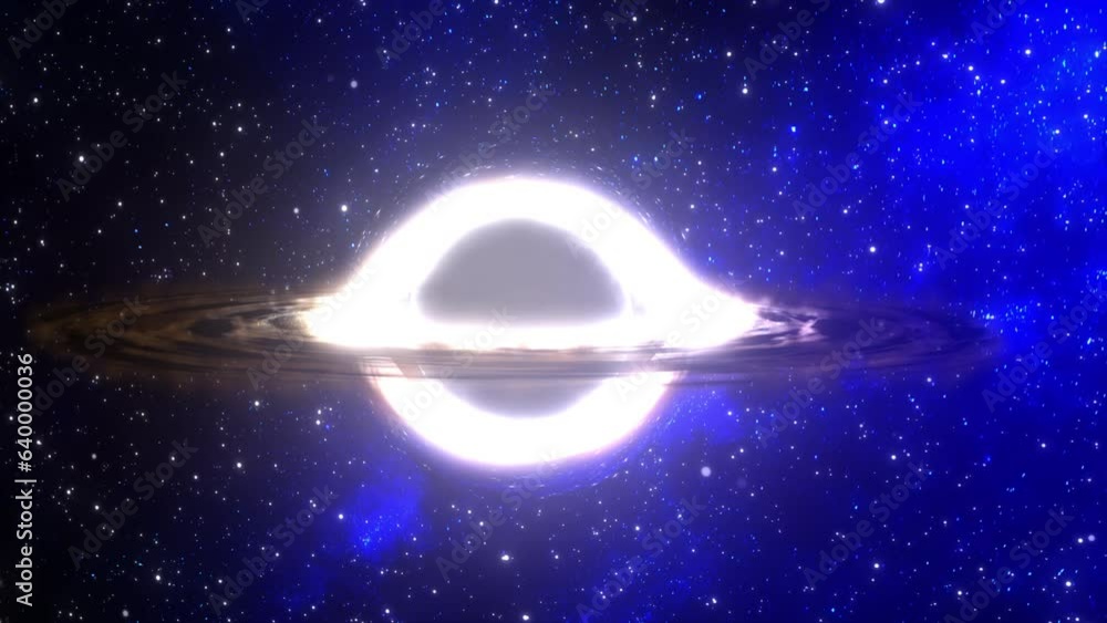 Supermassive black hole flies in the foreground against the background of a galaxy, a starry sky
Supermassive black hole flies in the foreground against the background of a galaxy, a starry sky