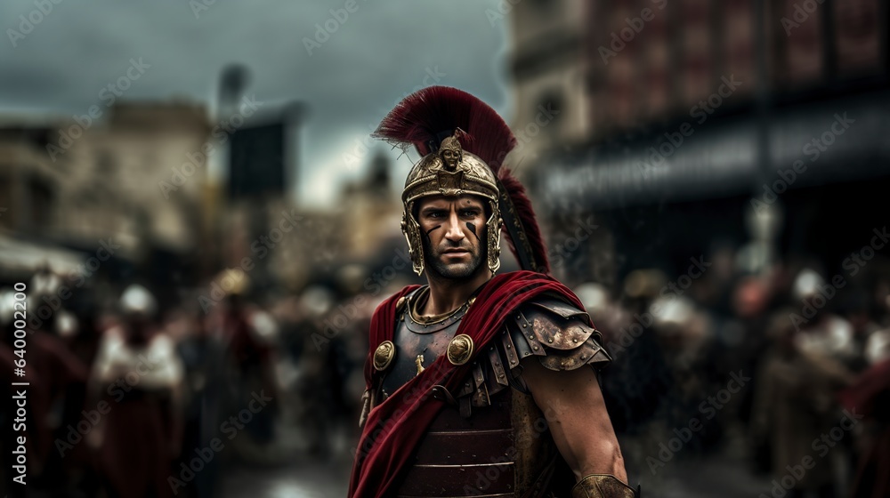 young roman centurion