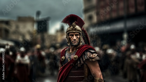 Fényképezés young roman centurion