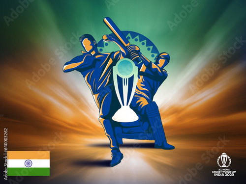 Canvas Print ICC Mens Cricket World Cup 2023 in India