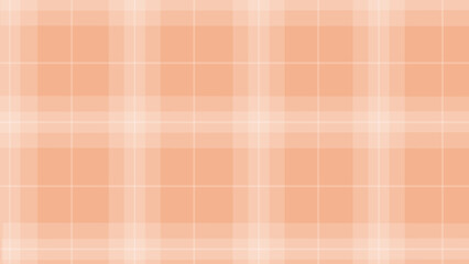 Wandcirkels Pantone 2024 Peach Fuzz Vintage geruite achtergrond in pasteltinten  © theeve