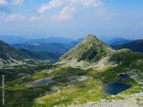 Fototapeta Naklejka Na Ścianę i Meble -  Summer landscape in Retezat Mountains, Romania, Europe