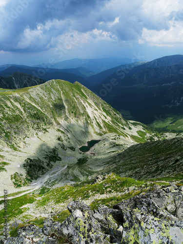 Summer landscape in Retezat Mountains  Romania  Europe