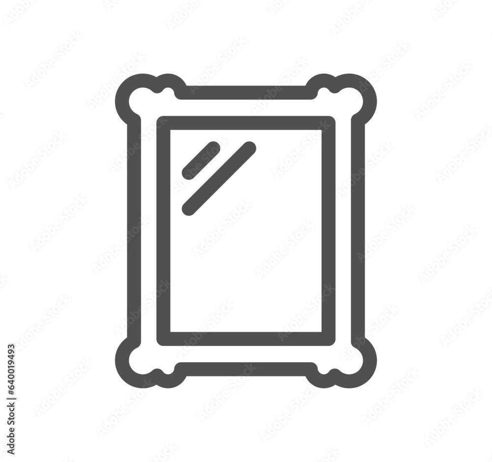 Rest room related icon outline and linear vector. Rest room related icon outline and linear vector.