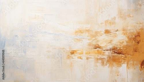 Abstract pale orange oil paint brushstrokes texture pattern painting wallpaper background