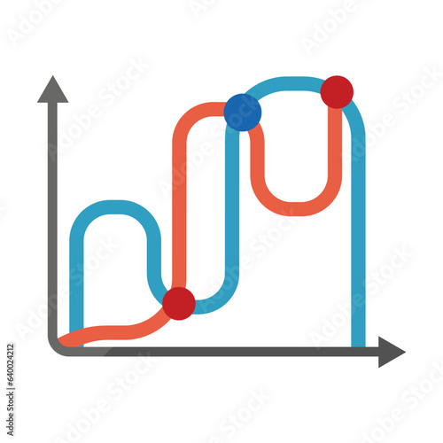 Everyday stationery rate chart. Signs for organization of workflow cartoon illustration. Finance and business concept. Colored flat vector isolated on white background