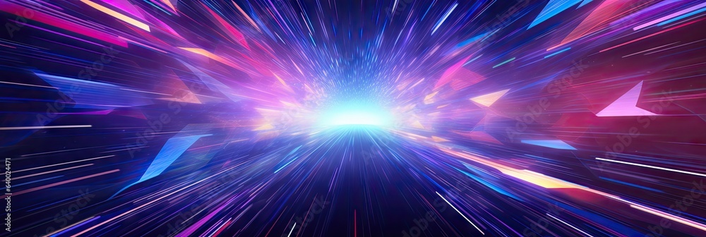 Fototapeta premium magenta, teal, blue, pink, aqua design pattern for background