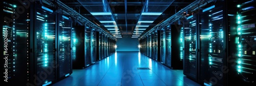enterprise cloud servers in a data center
