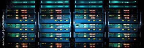 enterprise cloud servers in a data center