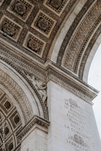 detail of the arch of triumph