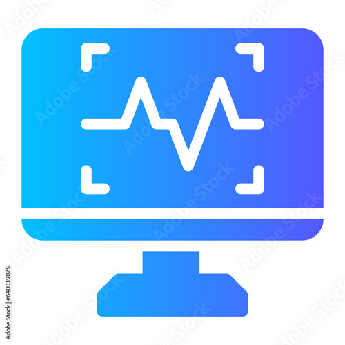 computer gradient icon