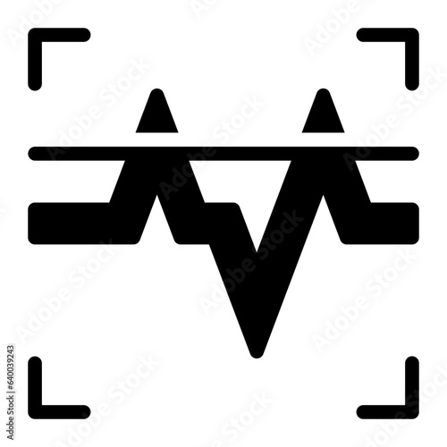 identify glyph icon