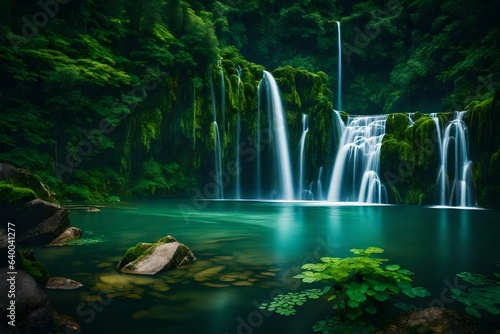 waterfall in the forest