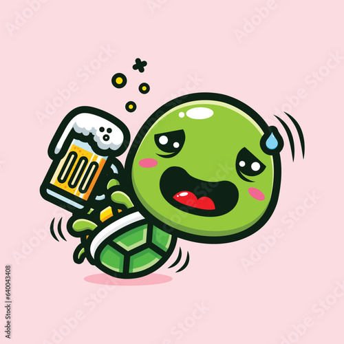 the turtle was drunk upside down