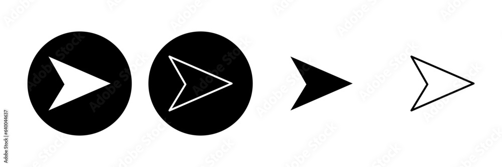 Arrow icon set. Arrow symbol. Arrow sign for your web design. Arrow icon set. Arrow symbol. Arrow sign for your web design.