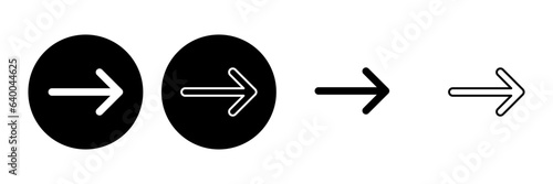 Arrow icon set. Arrow symbol. Arrow sign for your web design.