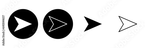 Arrow icon set. Arrow symbol. Arrow sign for your web design.