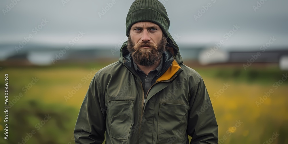 photo of a farmer in his field, agriculture, local, organic photo of a farmer in his field, agriculture, local, organic