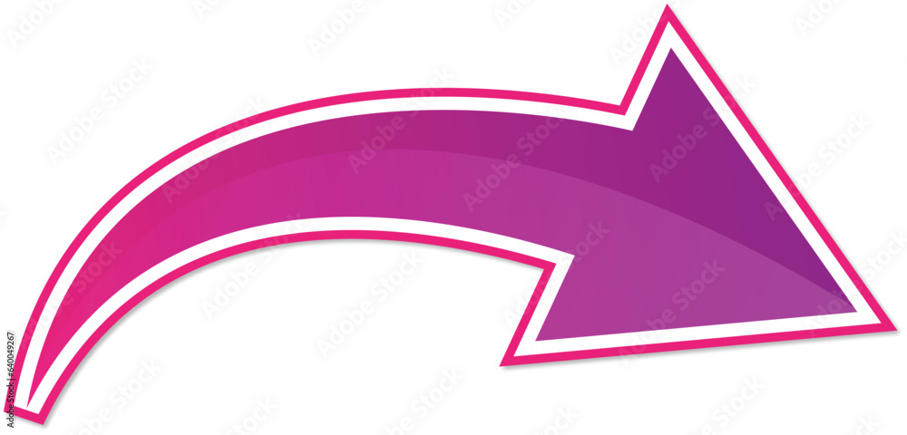 Purple Arrow Left Direction Purple Arrow Left Direction